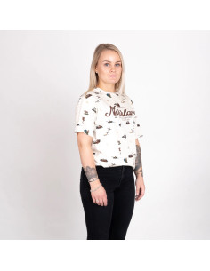 GREAT NORRLAND T-SHIRT - KARTA CREAM 2