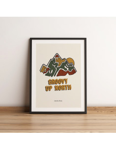 EKLIDS OUTDOOR poster: "Groovy Up North"
