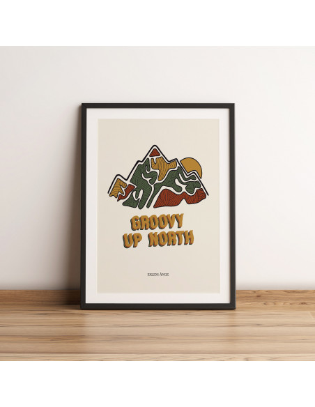 EKLIDS OUTDOOR poster: "Groovy Up North"