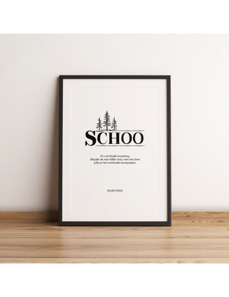 EKLIDS OUTDOOR poster: "Schoo"