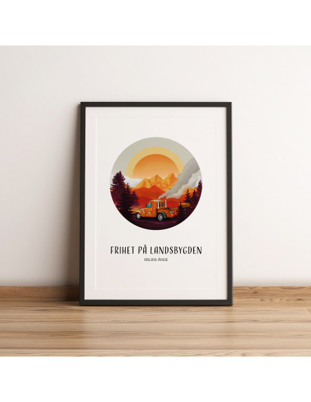 EKLIDS OUTDOOR poster: "Frihet på landsbygden"