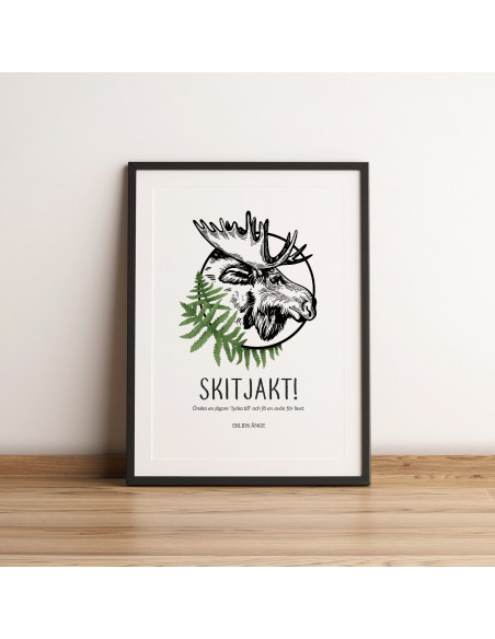EKLIDS OUTDOOR poster: "Skitjakt!"
