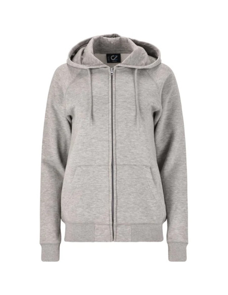 Oklahoma Zipper Melange Hoodie