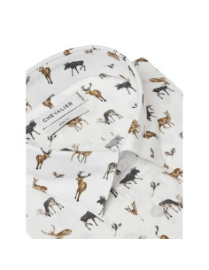 Danson Contemporary Fit Skjorta Herr Royal 2