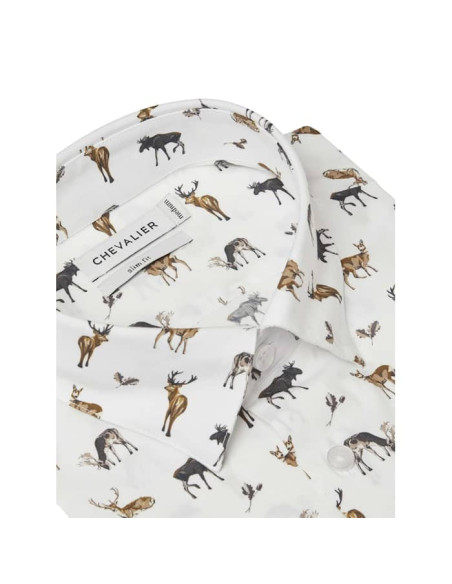 Danson Contemporary Fit Skjorta Herr Royal