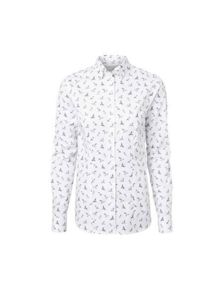 Lindsey Contemporary Fit Skjorta Ducks and Friends Dam