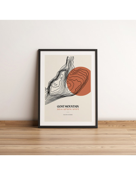 EKLIDS OUTDOOR poster: "Topography"