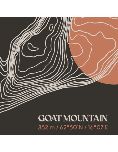 EKLIDS OUTDOOR poster: "Topography"