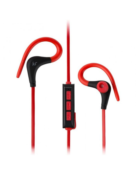 KITSOUND Race BT Hörlur Röd