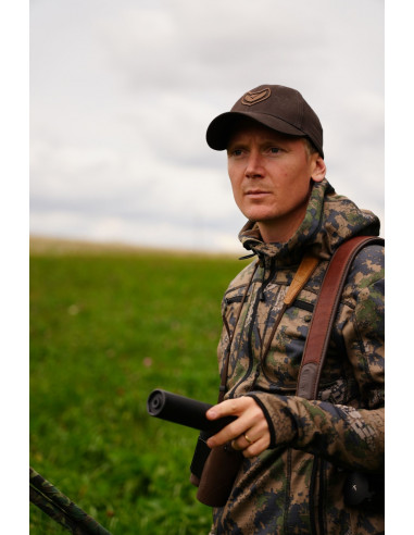 Haunter Thon Hoodie Fade Camo Brown