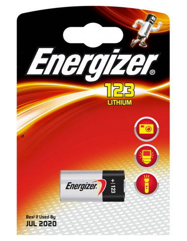 Litiumbatteri EL123, 1-pack