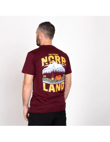 CAMPSITE T-SHIRT - PORT WINE