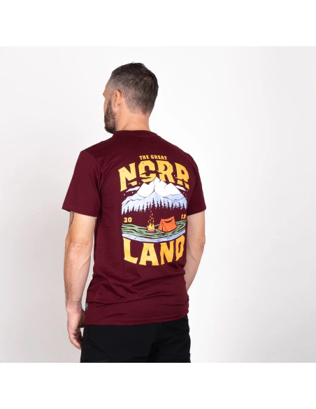 CAMPSITE T-SHIRT - PORT WINE