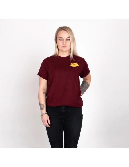 CAMPSITE T-SHIRT - PORT WINE
