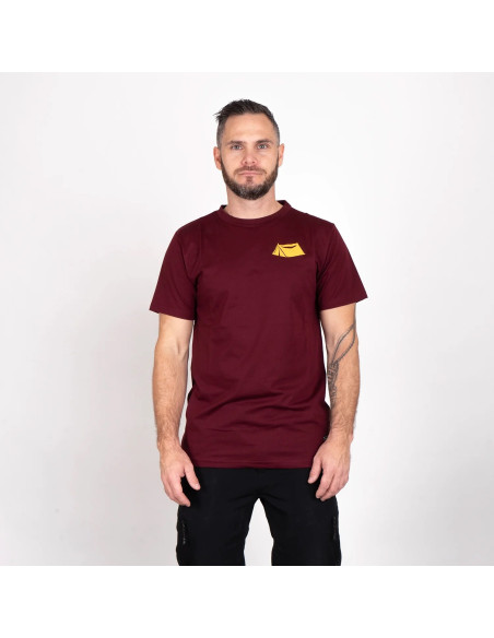 CAMPSITE T-SHIRT - PORT WINE