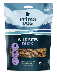 PrimaDog Wild Bites Anka - 150g
