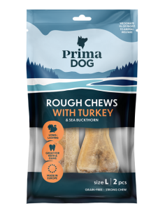 PrimaDog Rough Chews Turkey-Sea -140g