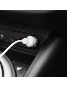 Laddare 12-24V 1xUSB +  Micro USB Kabel 1m 2