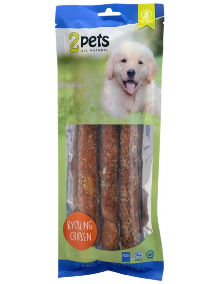 2pets Tuggrulle med kyckling - 28cm