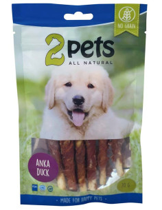 2pets Tuggrulle med anka - 12cm