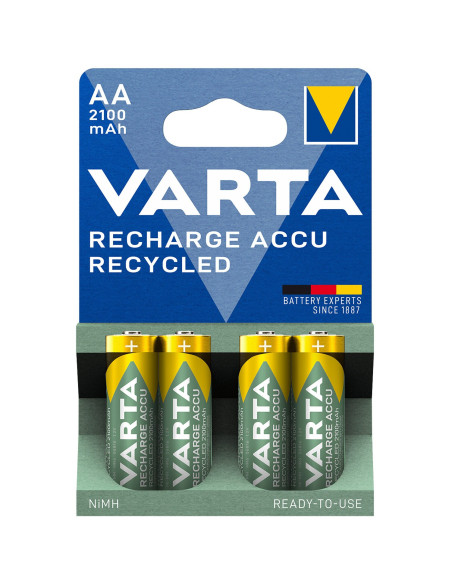 AA 4-p 2100mAh Uppladdningsbart