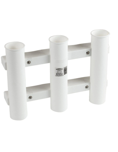 Spöhållare 3 fack vit medium