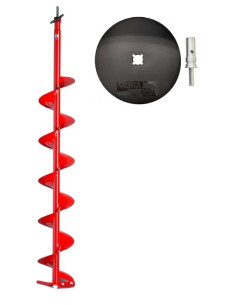 Mora Ice Underdel Ice Easy 125mm med adapter