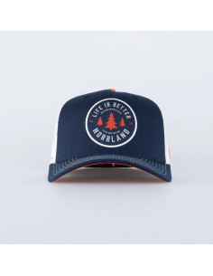 EXPLORE TRUCKER KEPS - HOOKED NAVY