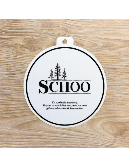 EKLIDS OUTDOOR klistermärke: Schoo