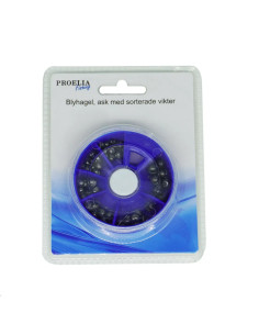 Set med blysänken 6-fack