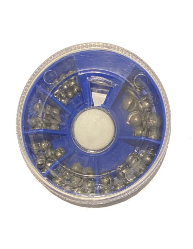 Set med blysänken 6-fack