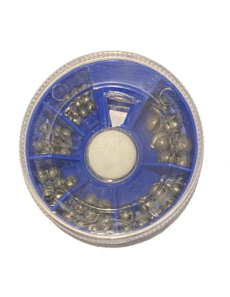 Set med blysänken 6-fack