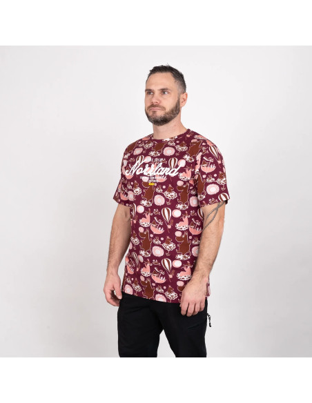 GREAT NORRLAND T-SHIRT - MUMIN BURGUNDY