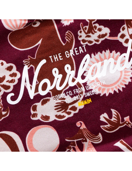 GREAT NORRLAND BODY - MUMIN BURGUNDY
