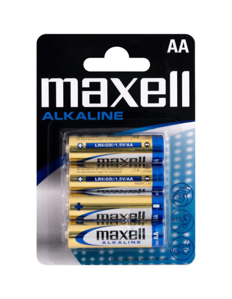 Maxell AA batterier 4p