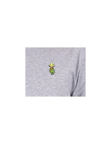 SNUFKIN MINI T-SHIRT - MUMIN HEATHER GREY