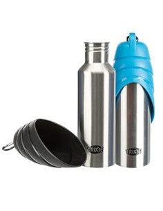Vattenflaska rostfri med skål, 750ml