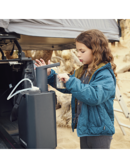 Portabel, elektrisk vattenkran