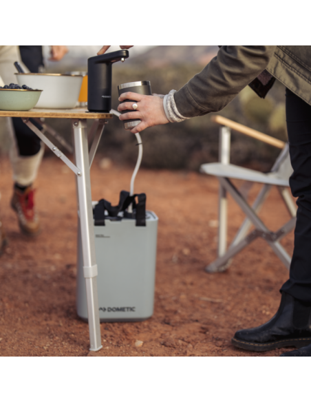 Portabel, elektrisk vattenkran