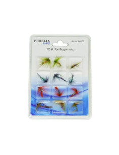 Blandade flugor 12st