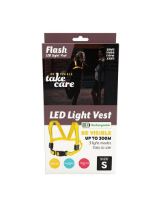Flash Led Light Vest Rechargeable 2
