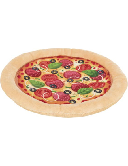 Pizza, plysch, ø 26 cm