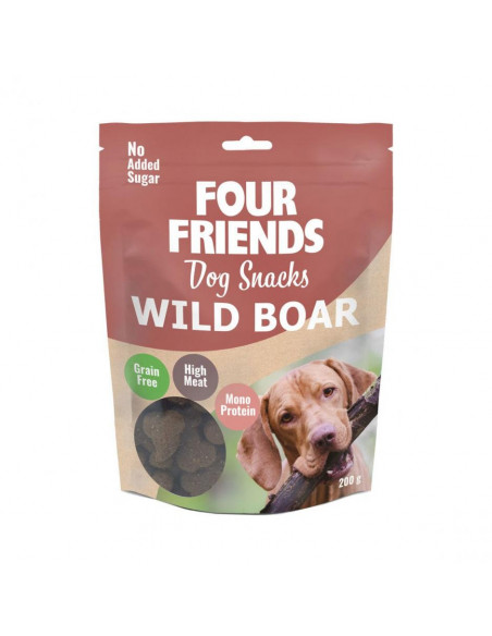 FourFriends Dog Snacks Wild Boar 200 g