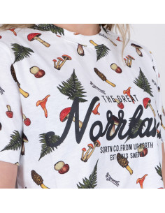 GREAT NORRLAND T-SHIRT - SHROOM WHITE 2