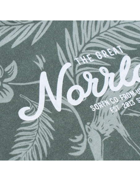 GREAT NORRLAND KIDS T-SHIRT - JÄRVEN OLIVE