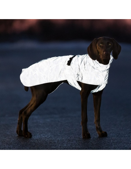 Lunas Regntäcke silverblå - helreflex