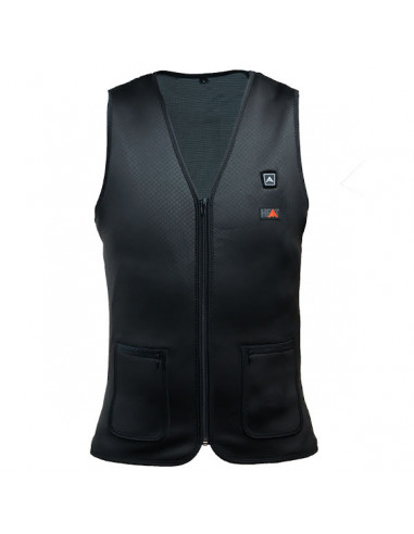 Värmeväst tunn V-ringad, Powerbank