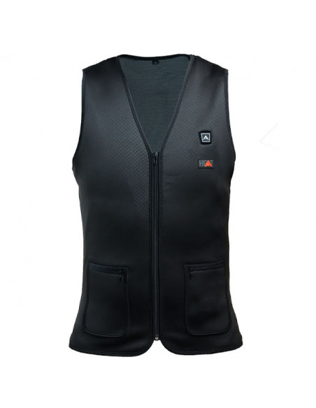 Värmeväst tunn V-ringad, Powerbank