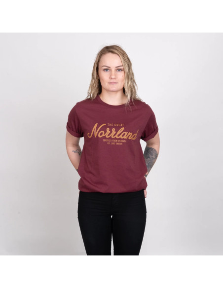 Great Norrland T-shirt - Port Wine