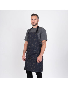 BBQ APRON - KOLSVART